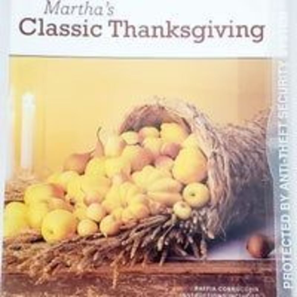 Martha's classic Thanksgiving DVD NEW SEALED